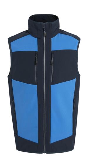 Softshellová vesta  E-Volve, 362 Strong Blue/Navy