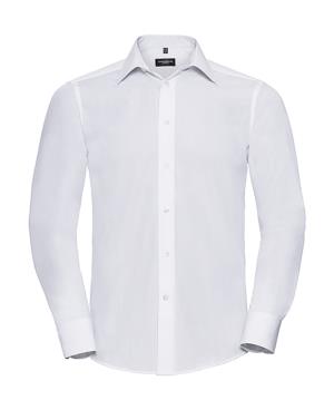 Pánska košeľa s dlhými rukávmi, 000 White