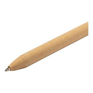 recyklované papierové guličkové pero Valvek, prírodná (2)
