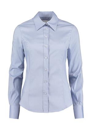 Dámska blúzka s dlhými rukávmi Corporate Oxford, 321 Light Blue