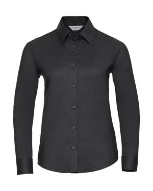 Blúzka s dlhými rukávmi  Oxford, 101 Black