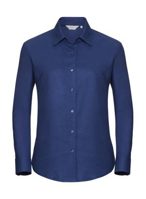 Blúzka s dlhými rukávmi  Oxford, 306 Bright Royal