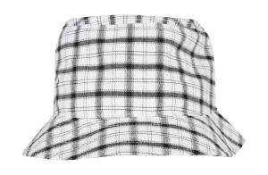 Klobúk Check Bucket, 061 White/Grey