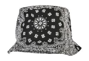 Klobúk Bandana Print Bucket, 101 Black