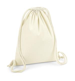 Bavlnený gymsac  Organic Premium Cotton, 008 Natural