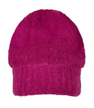 Soft Acrylic Beanie čiapka, 439 Fuchsia
