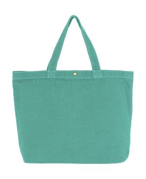 Veľká plátená nákupná taška Selvri, 516 Seafoam