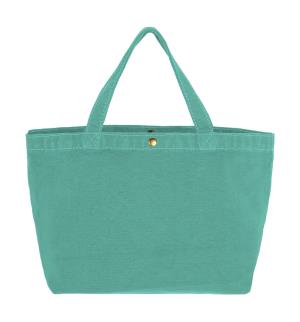 Malá plátená nákupná taška PL, 516 Seafoam