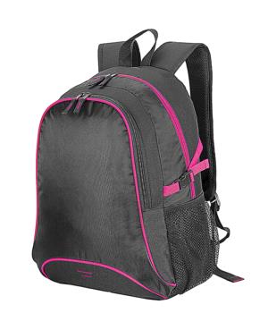 Ruksak Basic Osaka, 164 Black/Hot Pink