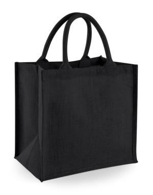 Darčeková taška Jute Midi Tote, 152 Black/Black