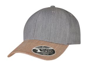 110 Melange Mix šiltovka, 179 Grey/Khaki