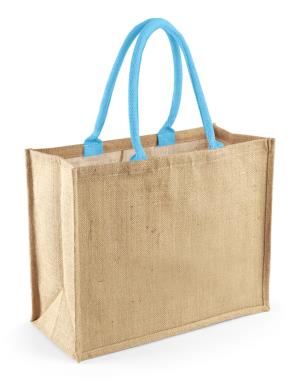 Nákupná taška  Classic, 059 Natural/Surf Blue