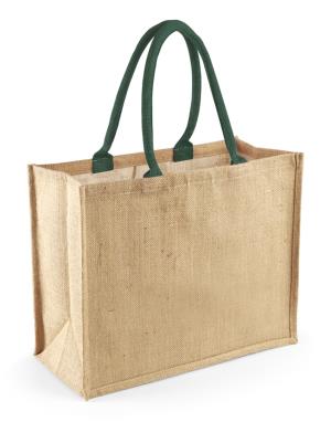 Nákupná taška  Classic, 066 Natural/Forest Green