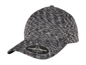Šiltovka Flexfit Delta Unipane , 105 Melange Black