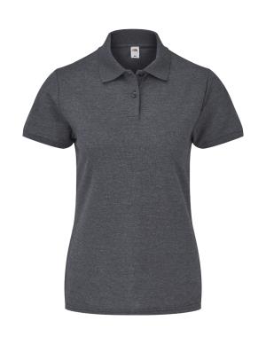Dámska polokošeľa Pedri, 126 Dark Heather Grey