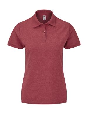 Dámska polokošeľa Pedri, 404 Heather Red