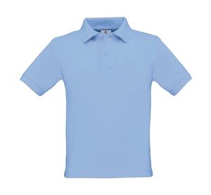 Detská polokošeľa  Safran/kids Polo, 320 Sky Blue