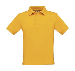 Detská polokošeľa  Safran/kids Polo, 643 Gold