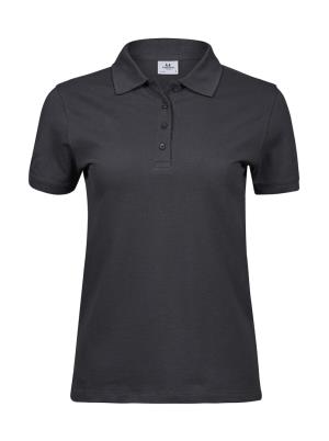 Dámska Polokošeľa  Heavy Pique, 128 Dark Grey