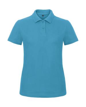 Dámska polokošeľa Pique ID.001/women, 314 Atoll