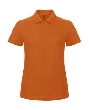 Dámska polokošeľa Pique ID.001/women, 410 Orange
