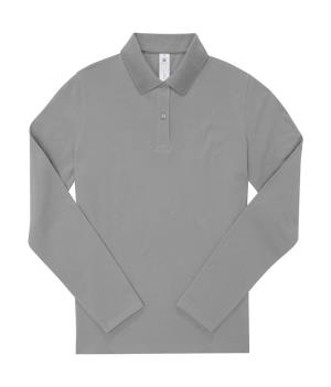 Dámska polokošeľa s dlhými rukávmi My Polo 210, 125 Sport Grey