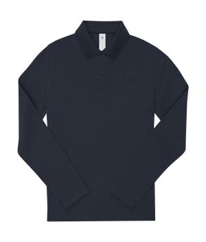 Dámska polokošeľa s dlhými rukávmi My Polo 210, 200 Navy