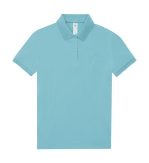 Dámska polokošeľa My Polo 180, 546 Meta Turquoise