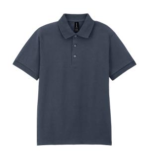 Pánska polokošeľa Gildan pánske DryBlend® Jersey Polo, 126 Dark Heather