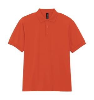 Pánska polokošeľa Gildan pánske DryBlend® Jersey Polo, 410 Orange