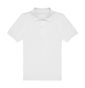 Detská polokošeľa MY POLO 180 /kids, 000 White