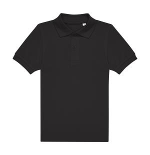 Detská polokošeľa MY POLO 180 /kids, 101 Black
