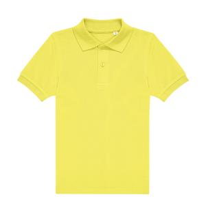 Detská polokošeľa MY POLO 180 /kids, 607 Solar Yellow