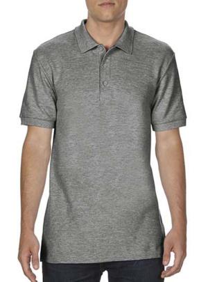 Pánska polokošeľa  Double Piqué , 131 Graphite Heather