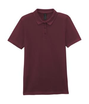 Pánska polokošeľa Softstyle® Double Pique , 445 Maroon
