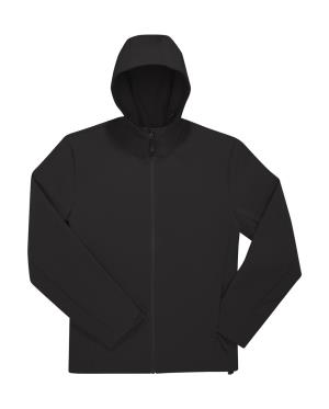 Unisex Softshellová Bunda Reset 3Lr Hooded, 101 Black