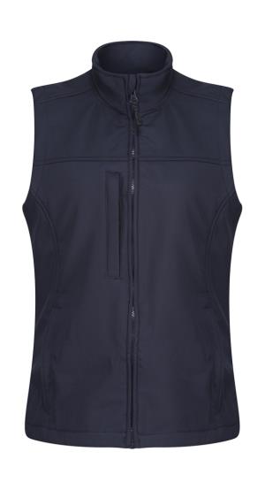 Dámska softshellová vesta Flux, 256 Navy/Navy