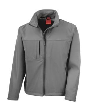 Pánska bunda s priedušnou membránou  Classic Softshell, 105 Workguard Grey