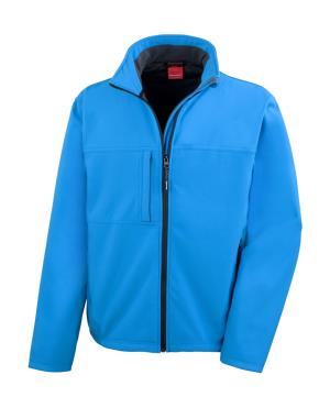 Pánska bunda s priedušnou membránou  Classic Softshell, 310 Azure