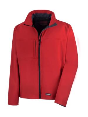 Pánska bunda s priedušnou membránou  Classic Softshell, 400 Red
