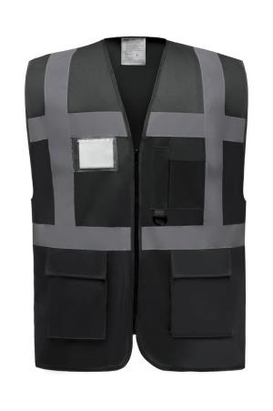 Reflexná vesta  Fluo EXEC, 101 Black