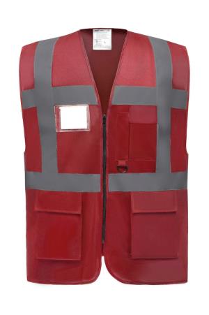 Reflexná vesta  Fluo EXEC, 400 Red