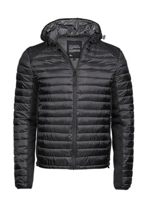 Bunda  s kapucňou Outdoor Crossover, 161 Black/Black Melange