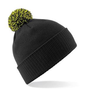 Čiapka  Snowstar Beanie, 157 Black/Lime Green