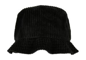 Klobúk Big Corduroy Bucket, 101 Black