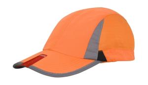 Športová šiltovka so sieťkou Spiro, 461 Orange/Black