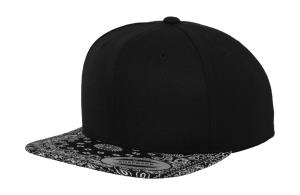 Bandana  šiltovka Snapback, 177 Black/Paisley