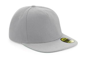 5 panelová šiltovka snapback Flat Peak, 148 Grey/Grey
