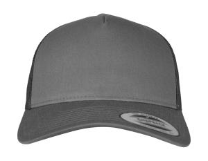 5-panelová šiltovka Retro Trucker, 130 Charcoal