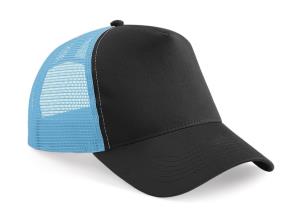 5 panelová šiltovka so sieťkou Best, 172 Black/Surf Blue